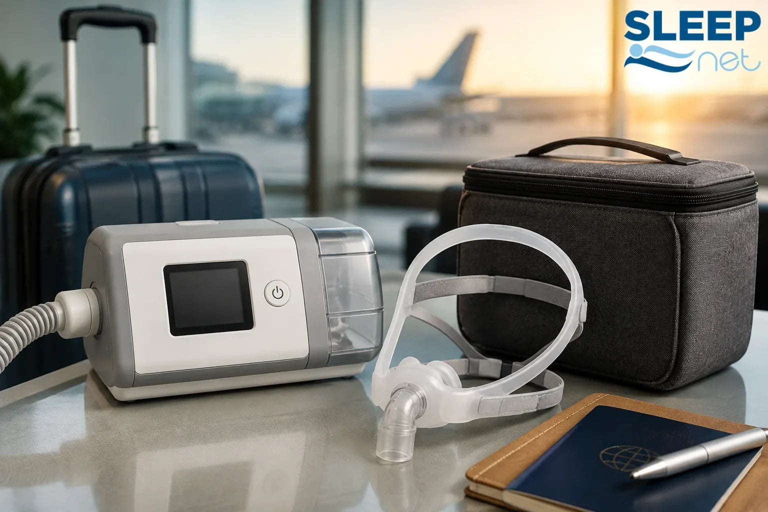 máquina CPAP de viaje
