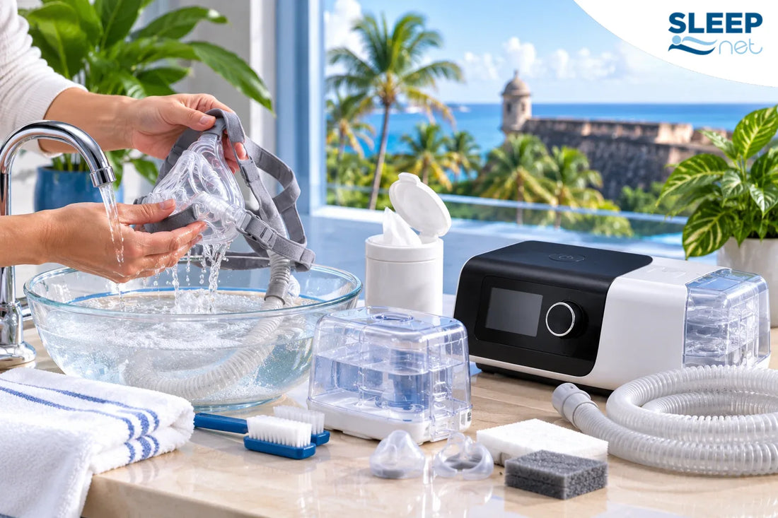 Limpieza de CPAP