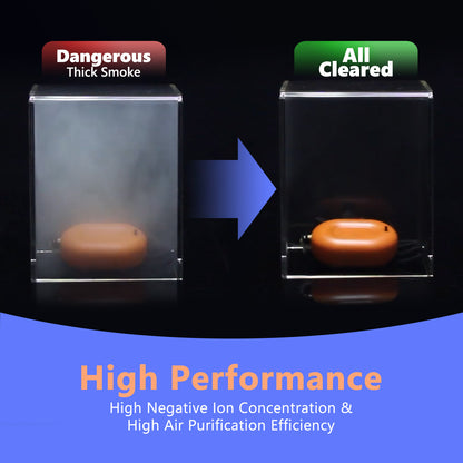 Collar purificador de aire portátil personal