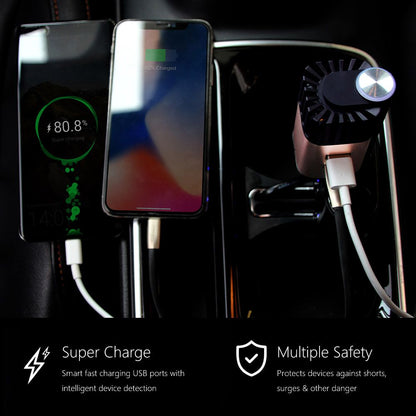 2 in 1 Car Charger Air Purifier