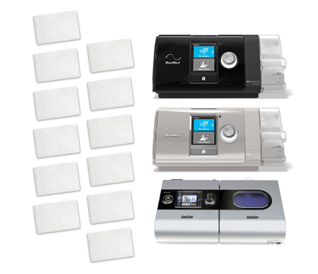 Filtros Desechables para Máquinas S9 y S10 ResMed