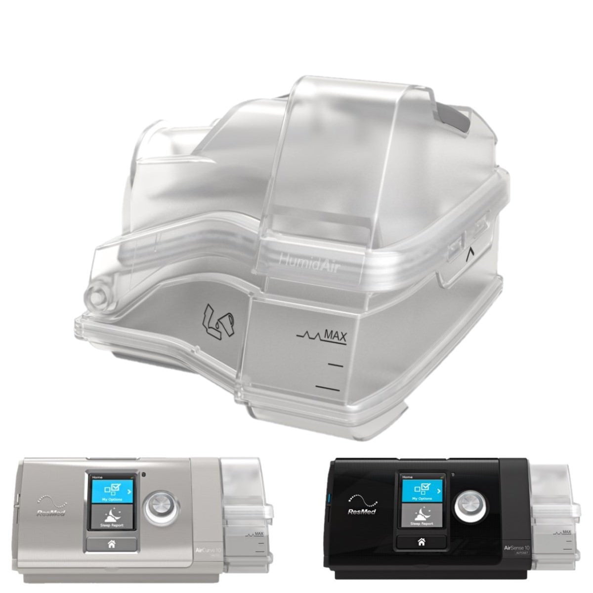 Caja de Agua Estándar para S10 de ResMed