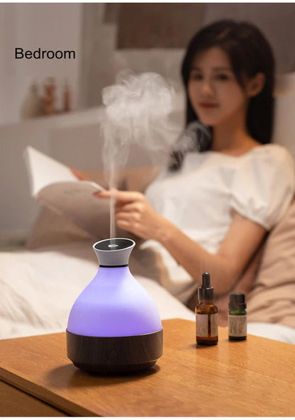 Difusor de Aromaterapia Ultrasónica con Lámpara LED