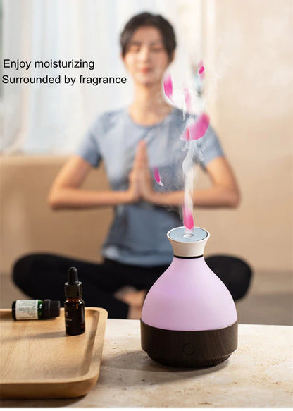 Difusor de Aromaterapia Ultrasónica con Lámpara LED