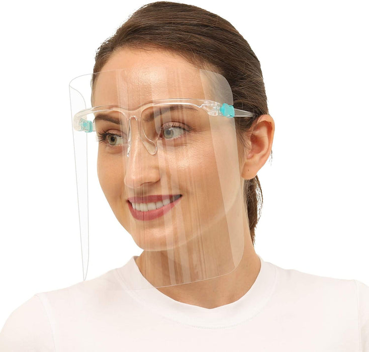 Protector Facial con Gafas Acrílicas (face shield)