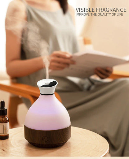Difusor de Aromaterapia Ultrasónica con Lámpara LED
