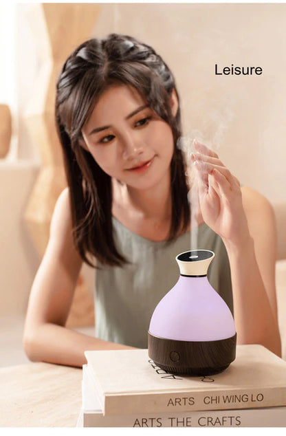 Difusor de Aromaterapia Ultrasónica con Lámpara LED