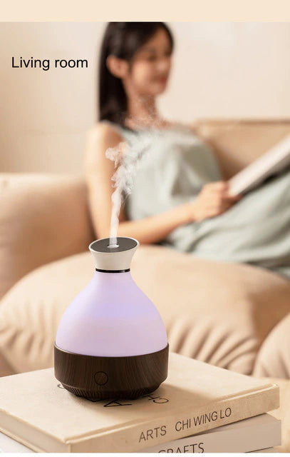 Difusor de Aromaterapia Ultrasónica con Lámpara LED