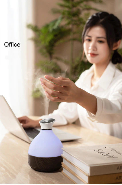 Difusor de Aromaterapia Ultrasónica con Lámpara LED